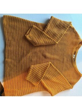 Cozy Mustard Sweater